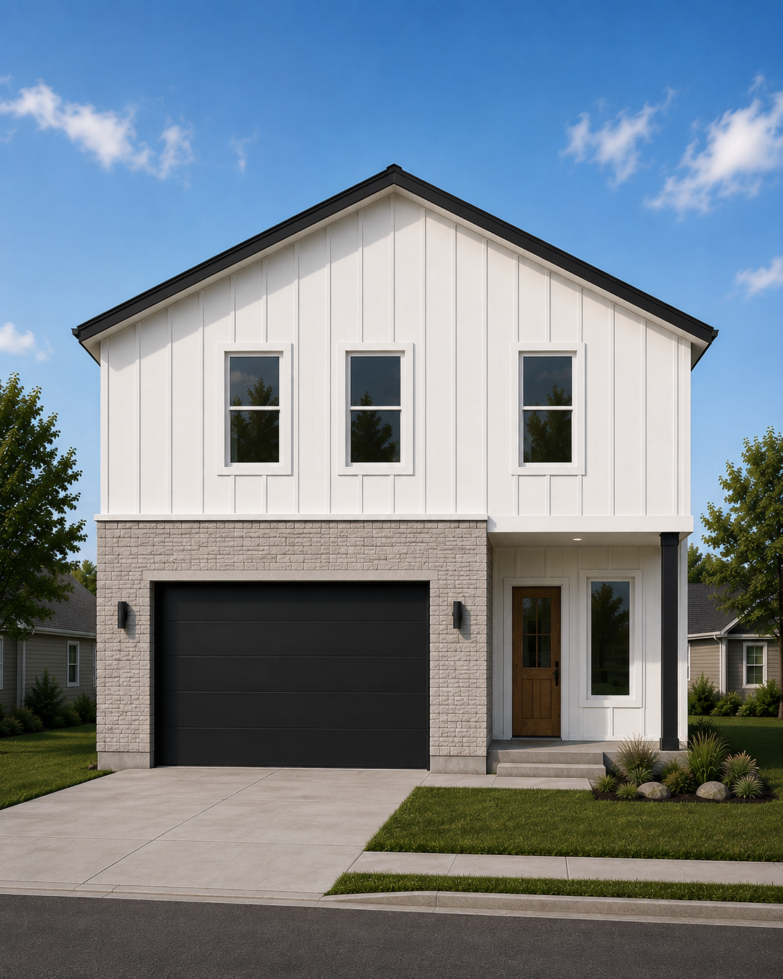 The Alta two-story high-performance home
