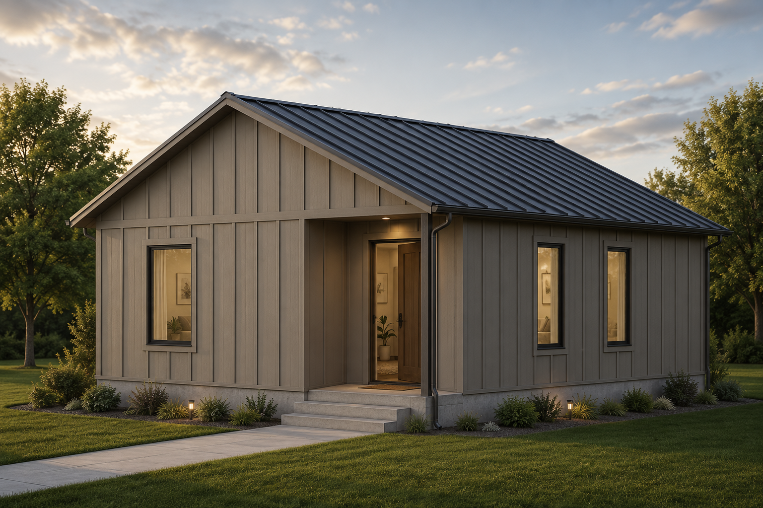 The Brigham 850-square-foot high-performance home